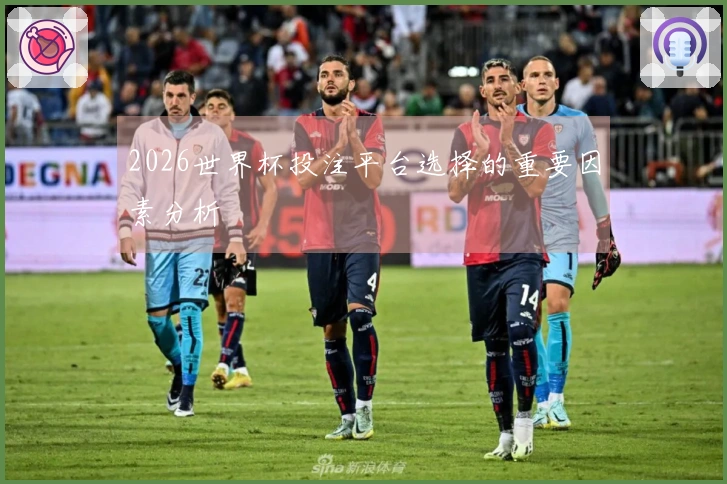 2026世界杯投注平台选择的重要因素分析